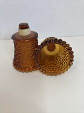 Vintage amber hobnail for sale  Landisburg
