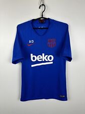 Barcelona Training Football Shirt Soccer Jersey Blue Size S for sale  Shipping to South Africa