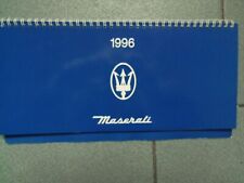 Maserati agenda calendario usato  Roma