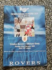 Football programme gresley for sale  CHESTERFIELD