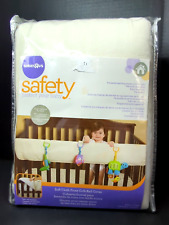Cubierta de riel frontal de cuna de tela suave de seguridad para bebés R Us 50""x17,5"" lavable a máquina segunda mano  Embacar hacia Mexico