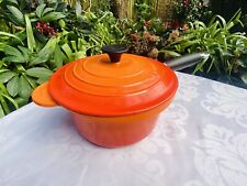 Creuset orange cast for sale  SALFORD