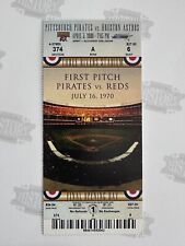 2000 Último día inaugural Three Rivers Pittsburgh Pirates Boleto 4/4/00 vs Rojos segunda mano  Embacar hacia Argentina