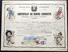 Certificate good conduct. d'occasion  Expédié en Belgium