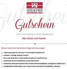 Hotelgutschein frankfurt salzb gebraucht kaufen  Neckarweihgn.,-Poppenwlr.