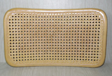 Silla de reparación de respaldo de asiento de bambú de mimbre de ratán boho de colección, usado segunda mano  Embacar hacia Argentina