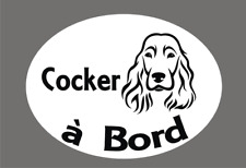 Sticker cocker bord d'occasion  La Roche-sur-Yon