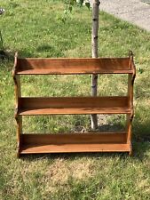 carved maple entryway shelves for sale  Canton