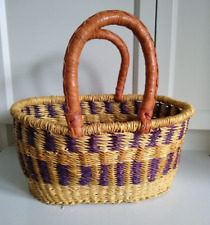 Bolga shopping basket for sale  Elkhart