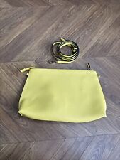Yellow faux leather for sale  KETTERING