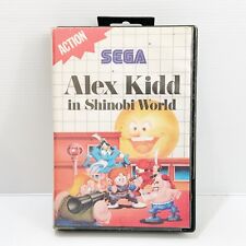 Alex Kidd In Shinobi World + Caixa - Sega Master System - Testado e Funcionando! comprar usado  Enviando para Brazil