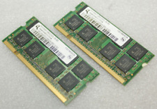 Crucial 2GB (2X1GB) 2Rx8 PC2-5300S DDR2 Laptop Memory Ram HYS64T128021EDL-3S-B2 for sale  Shipping to South Africa