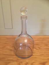 Vintage glass decanter for sale  TORRINGTON