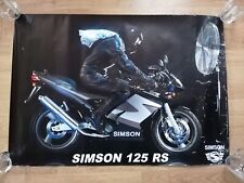 Simson 125 poster gebraucht kaufen  Bad Emstal