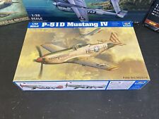 Usado, Kit modelo plástico aeronave de combate Trumpeter 02275 1:32 P-51D Mustang IV comprar usado  Enviando para Brazil