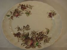 JOHNSON BROS IRONSTONE HARVEST TIME OVAL PLATE, MADE IN ENGLAND, used for sale  Shipping to South Africa