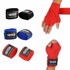 2Pcs Cinta De Algodão Bandagem Taekwondo Boxe Sanda Cool Muay Thai Mma Hand Wraps, usado comprar usado  Enviando para Brazil