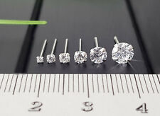 Used, 925 Silver Mini - XL Zirconia Nose Piercing Nose Plug Piercing Stone  for sale  Shipping to South Africa