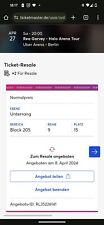 Gebraucht, Rea garvey tickets gebraucht kaufen  Berlin