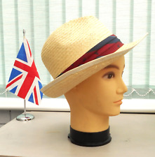 Men straw trilby for sale  DONCASTER