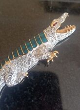 Vintage crystal alligator for sale  LUDLOW