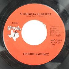 Usado, Freddie Martinez-mi Barquita De Madera/sueno y lloro 45 7" Vinilo Bolero segunda mano  Embacar hacia Spain