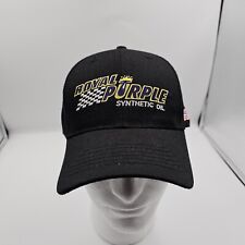 Usado, Boné/chapéu de beisebol Royal Purple óleo sintético corrida gasolina óleo ajustável Strapback comprar usado  Enviando para Brazil