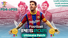 AGGIORNAMENTO PATCH Pro Evolution Soccer PES 2021 PS4 / PS5 STAGIONE 2022 usato  Avellino