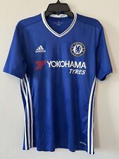 Camiseta deportiva de fútbol para hombre Chelsea 2016/17 Adidas talla pequeña segunda mano  Embacar hacia Mexico