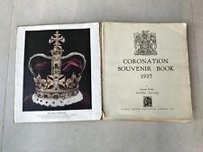 Coronation 1937 book for sale  UK