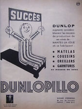 1957 advertising dunlopillo d'occasion  Expédié en Belgium