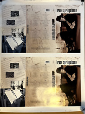 Bruce Springsteen - Faixas impressoras sem cortes folha de imprensa caixa conjunto capa comprar usado  Enviando para Brazil
