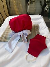 Bonnet turban rouge d'occasion  Canet-en-Roussillon