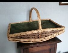 Vintage wicker basket for sale  UK
