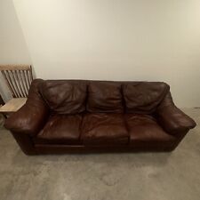 Faux leather couch for sale  Easton