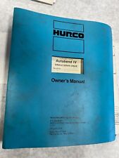 Hurco autobend single for sale  Shipping to Ireland