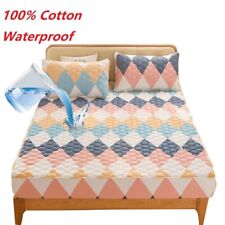 Cubierta protectora de cama de algodón puro de alta calidad sábana ajustada, usado segunda mano  Embacar hacia Argentina