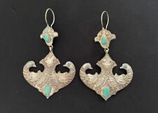 Tribal silver turquoise for sale  LONDON