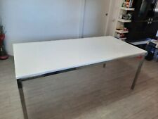 TORSBY Tavolo IKEA, cromato/vetro bianco180x85 cm usato  Roma