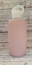 BKR Glass Water Bottle Charlotte (Opaque Lilac Pink) Little 16oz/500ml Smooth for sale  Shipping to South Africa