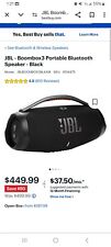 JBL Boombox 3 Waterproof Portable Bluetooth Speaker - Black for sale  Shipping to South Africa