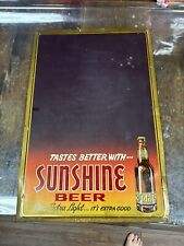 Vintage sunshine beer for sale  Womelsdorf
