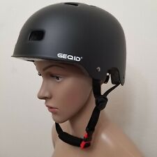 Gequid Skateboard Cycling Helmet - Black Size kids Medium for sale  Shipping to South Africa