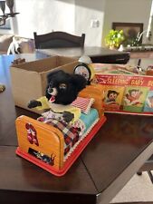 Used, VINTAGE BATTERY-OP TIN-LITHO TOY SLEEPING BABY BEAR WITH THE BOX for sale  Shipping to South Africa