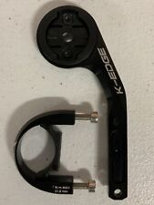K-Edge Garmin Sport Bike Computer Handlebar Out Front Alloy Mount 31.8mm Black for sale  Shipping to South Africa