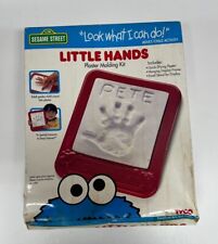 Usado,  Kit de moldagem de gesso vintage década de 1990 Tyco Sesame Street Little Hands NUNCA ABERTO comprar usado  Enviando para Brazil