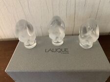 Lalique crystal monkeys d'occasion  Expédié en Belgium
