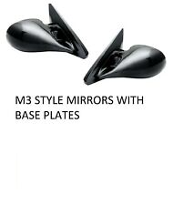 Black manual mirrors for sale  Shipping to Ireland