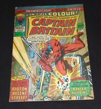 Captain britain comic for sale  WOKING