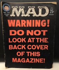 Mad magazine silver for sale  STANMORE